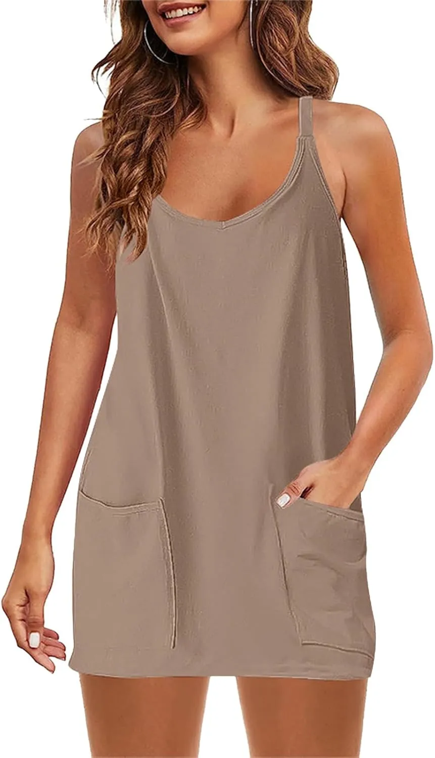 2 Piece Sets for Women Summer Casual Soft Loose Fit Tank Top Sets Athletic Shorts Lightweight Breathable Vacation Outfits