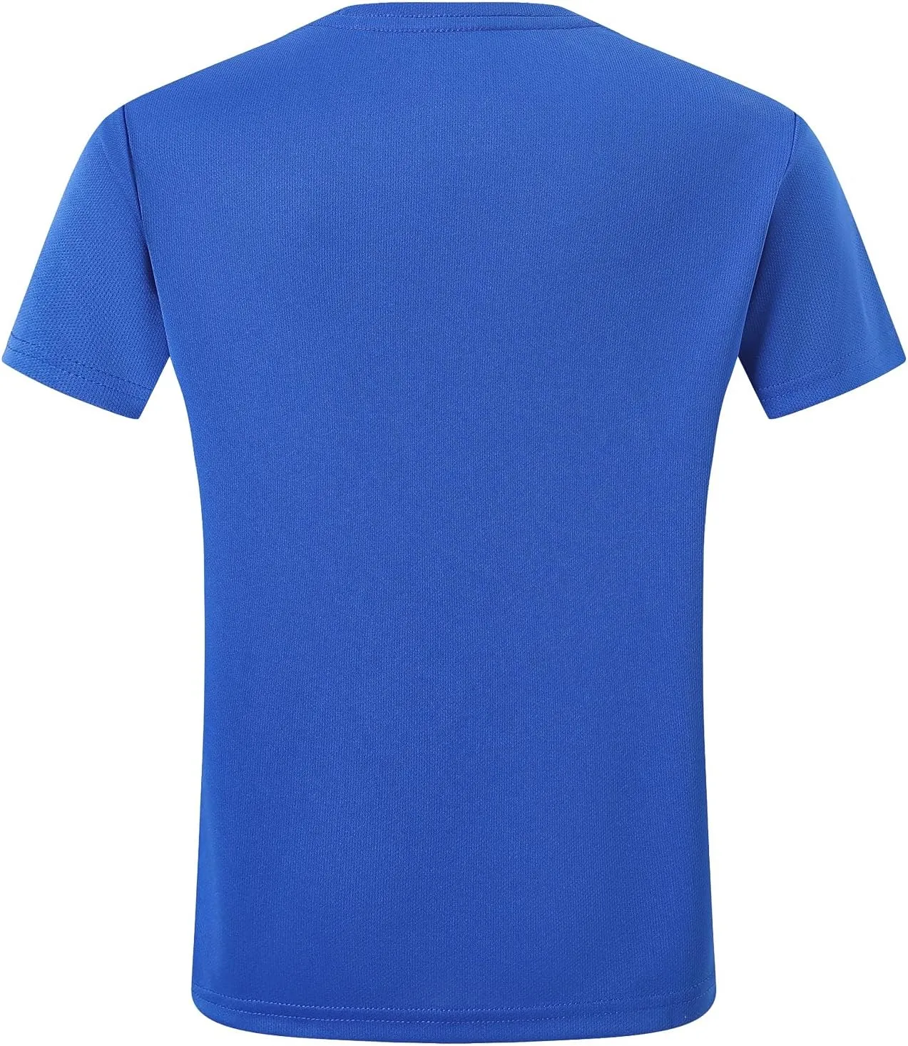5 Pack Boys Mesh Athletic Quick Dry Short Sleeve Workout Moisture Wicking Active T-Shirt for Kids