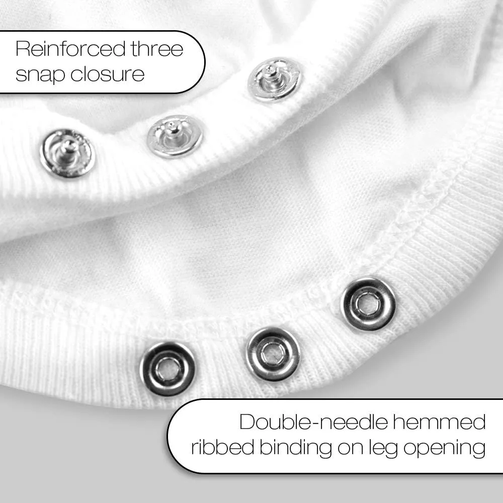 AKA It's in My DNA for Baby Clothing Newborn Organic Bodysuit Long Sleeve Romper