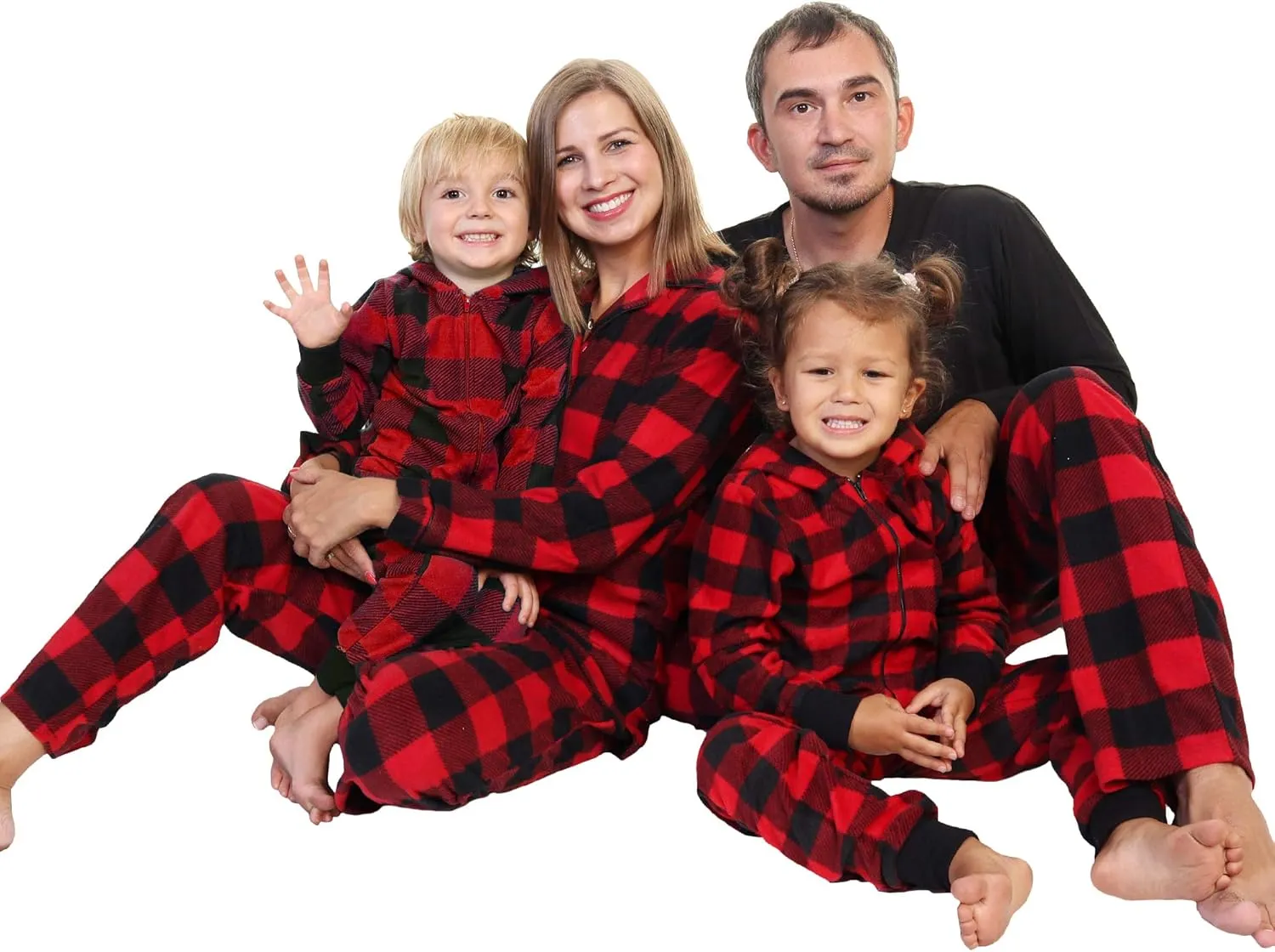 Angelina Cozy Fleece Pajama in Matching Family Set