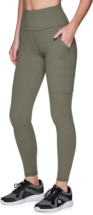 Avalanche Women's Outdoors Workout High Impact Full Length Cargo Pocket Legging