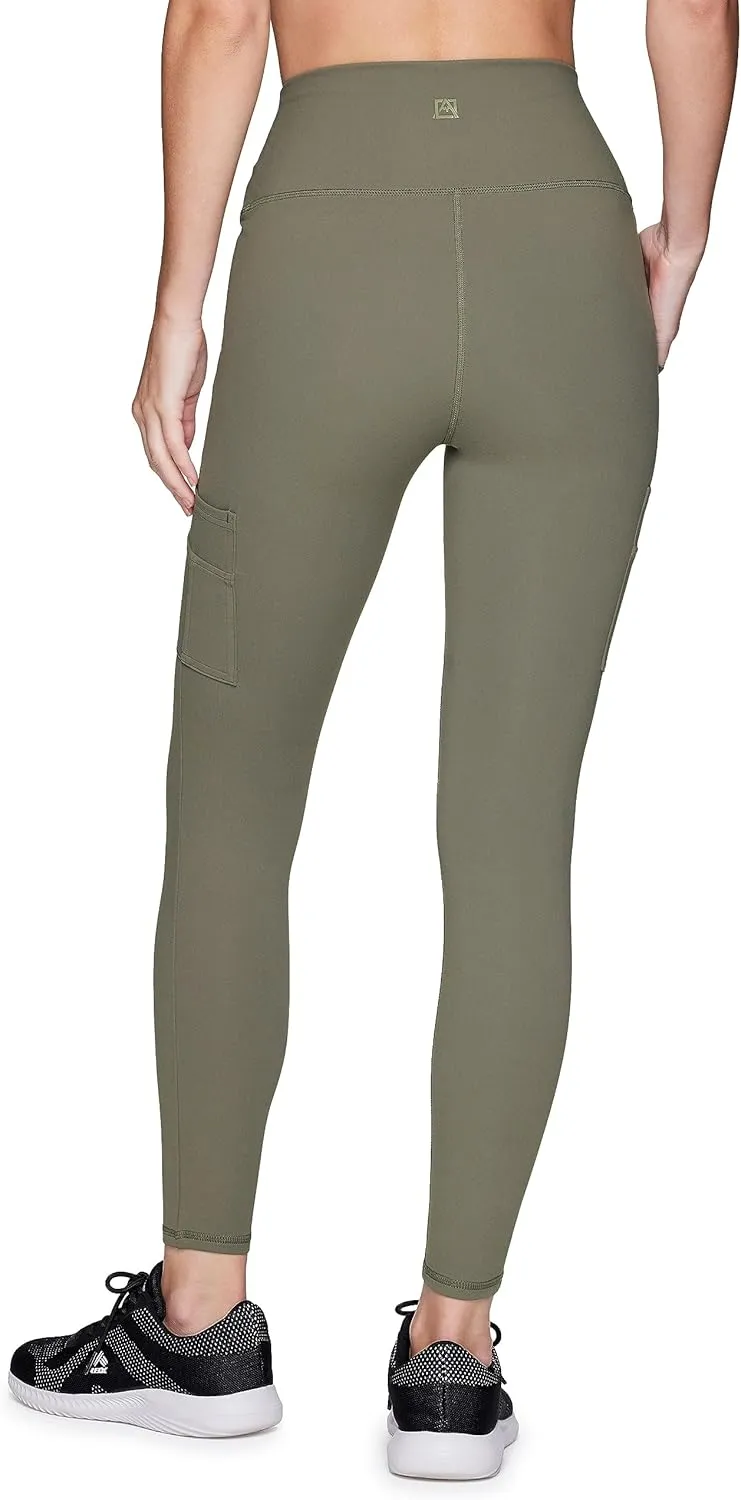 Avalanche Women's Outdoors Workout High Impact Full Length Cargo Pocket Legging