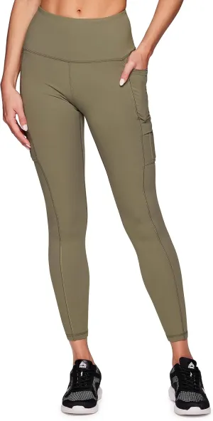 Avalanche Women's Outdoors Workout High Impact Full Length Cargo Pocket Legging