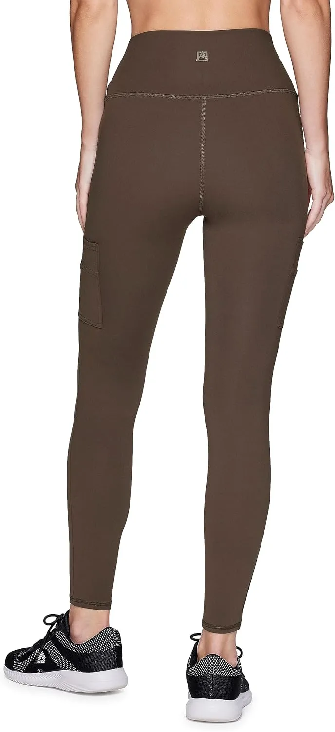 Avalanche Women's Outdoors Workout High Impact Full Length Cargo Pocket Legging