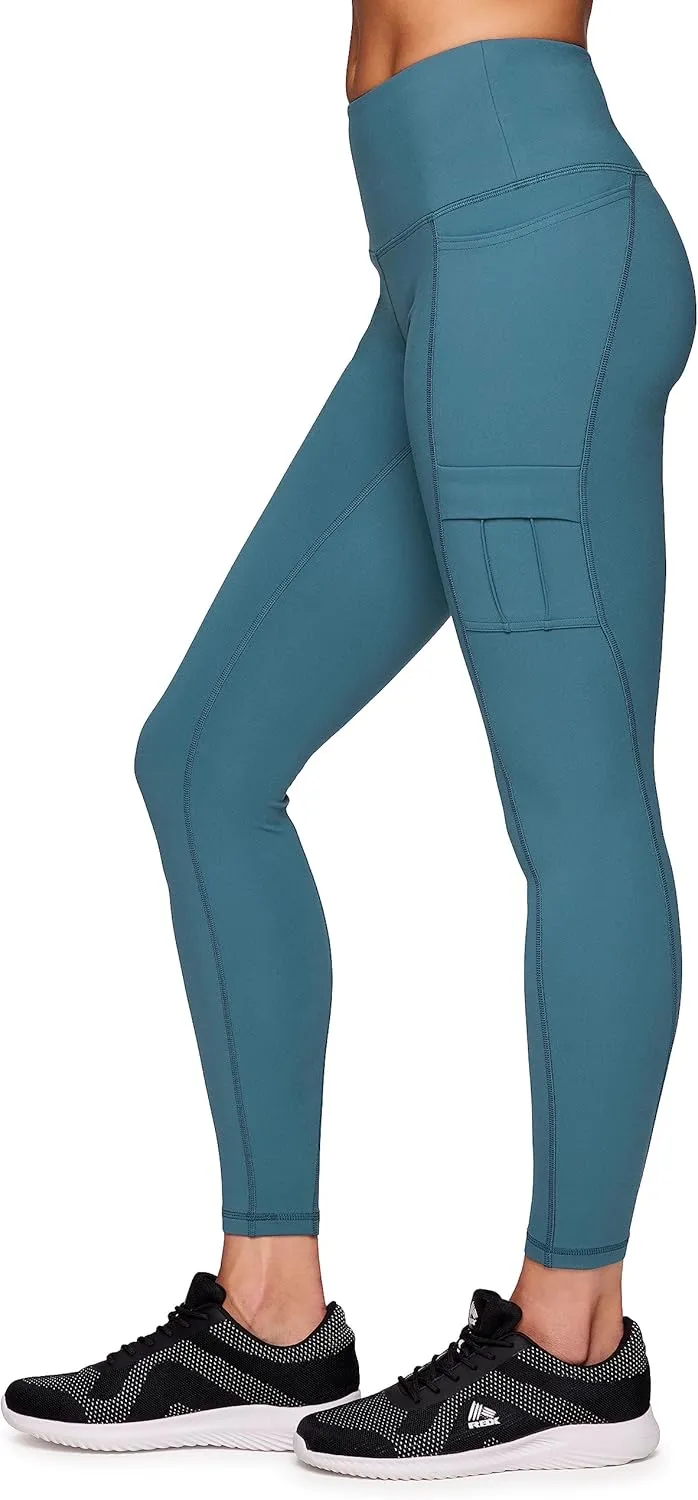 Avalanche Women's Outdoors Workout High Impact Full Length Cargo Pocket Legging