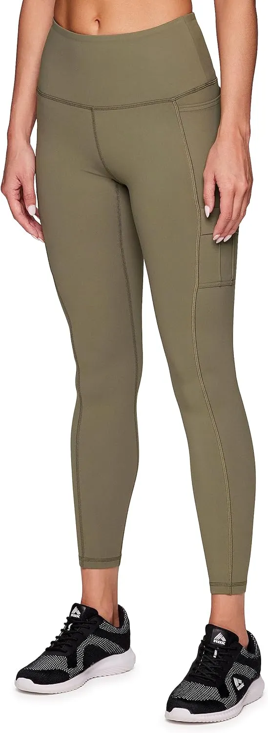 Avalanche Women's Outdoors Workout High Impact Full Length Cargo Pocket Legging