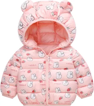 Baby Girls Boys Clothes Winter Coats Toddler Puffer Down Jacket Bear Hoods Infant Outerwear Newborn Kids Cute Outfits