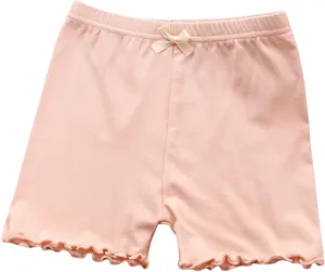 Baby Girls Ribbed Short Pants Cotton Casual Solid Summer Elastic High Waisted Summer Clothes Toddler Shorts