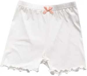 Baby Girls Ribbed Short Pants Cotton Casual Solid Summer Elastic High Waisted Summer Clothes Toddler Shorts