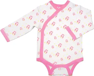 Babysoy Organic Printed Kimono Bodysuit