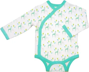 Babysoy Organic Printed Kimono Bodysuit