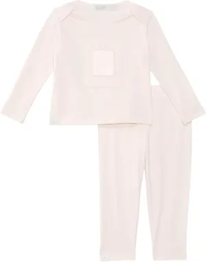 Barefoot Dreams baby-girls Malibu Collection Heritage Organic Cotton Baby Set