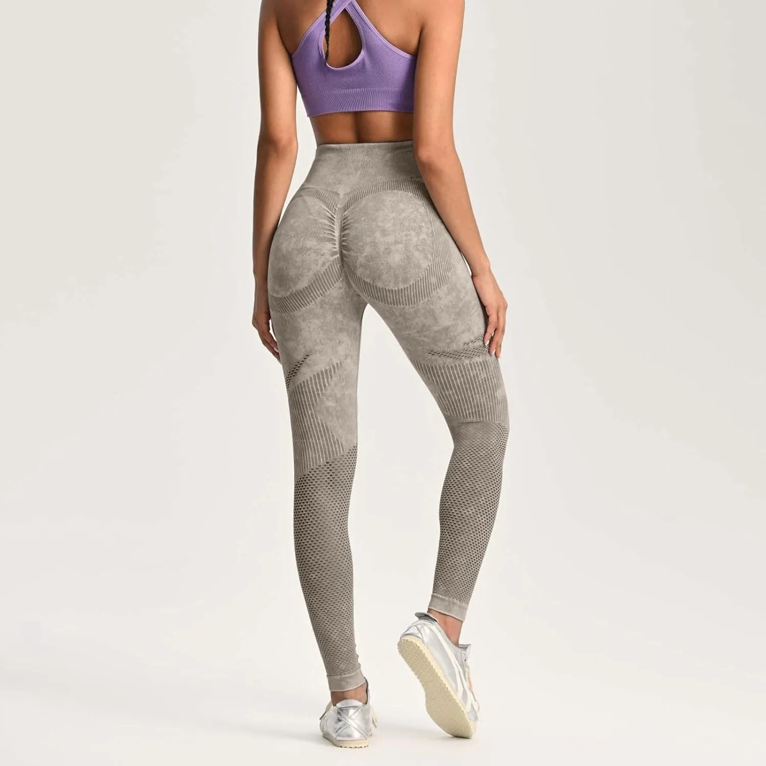 Booty Lifting Leggings for Women High Waist Slim Fit Stretch Trendy Graphic Running Yoga Pants Soft Seamless Leggings