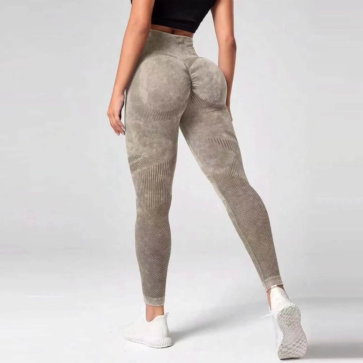 Booty Lifting Leggings for Women High Waist Slim Fit Stretch Trendy Graphic Running Yoga Pants Soft Seamless Leggings