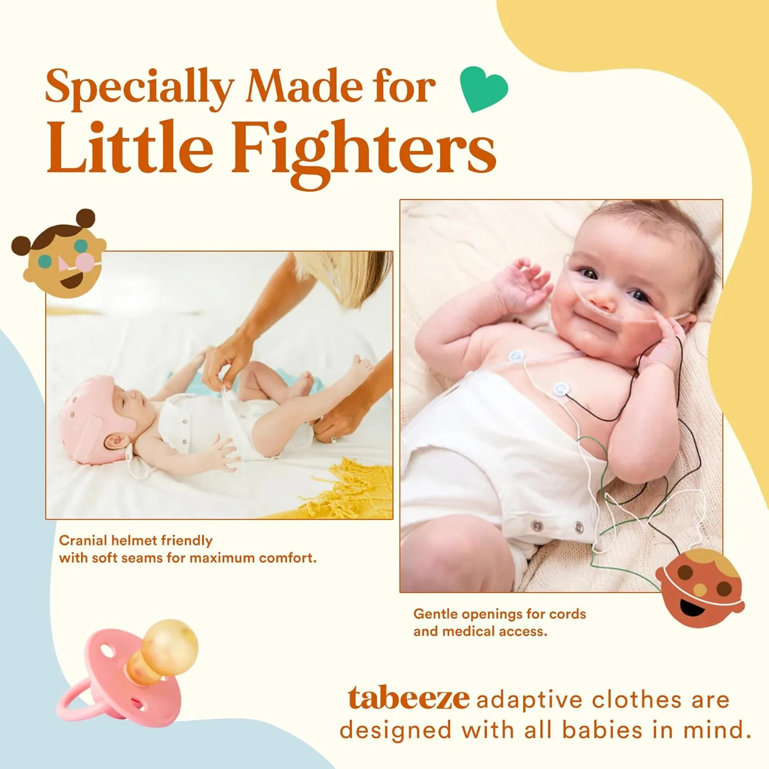 Bottom-Up Baby Bodysuit, Onesie with Top Snaps, As Seen on Shark Tank, 100% GOTS Organic Cotton, Boy/Girl Clothes