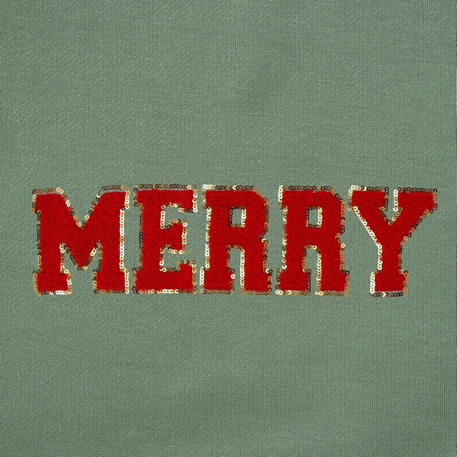BOUTIKOME Merry Christmas Sweatshirt Toddler Baby Girl Glitter Patch Merry Shirts Xmas Pullover Holiday Tops Winter Clothes