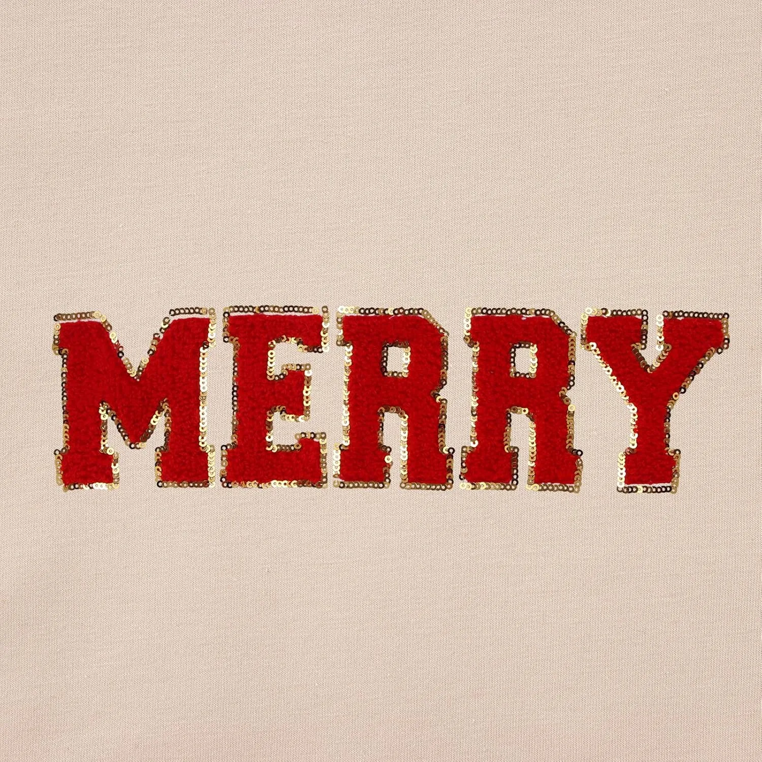 BOUTIKOME Merry Christmas Sweatshirt Toddler Baby Girl Glitter Patch Merry Shirts Xmas Pullover Holiday Tops Winter Clothes