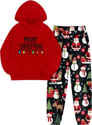 Boys Clothes Camo Boys Outfits Letter Printing Pullover Hoodie and Pants 2Pcs Winter Kids Clothes Boys for 7-14 Years