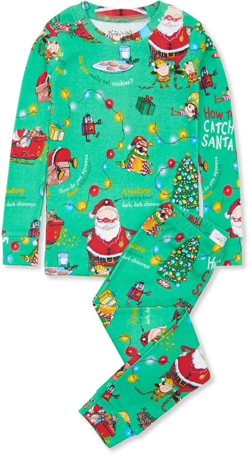 Boys' Long Sleeve Printed Pajama Set