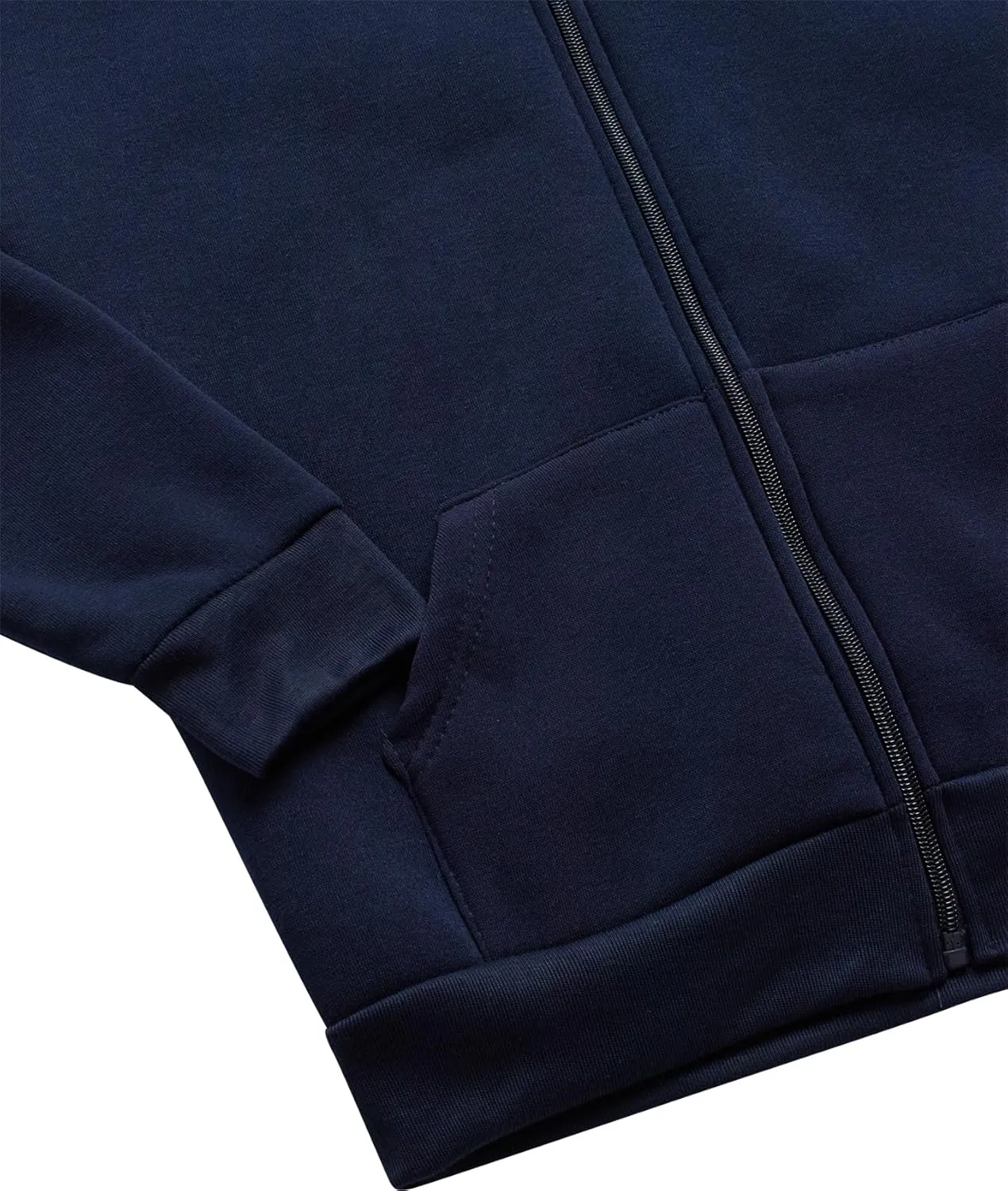 Boys' Sherpa Fleece Jogger Set - 2 Piece Basic Full Zip Fully Sherpa Lined Hoodie and Sweatpants (Size: 8-18)