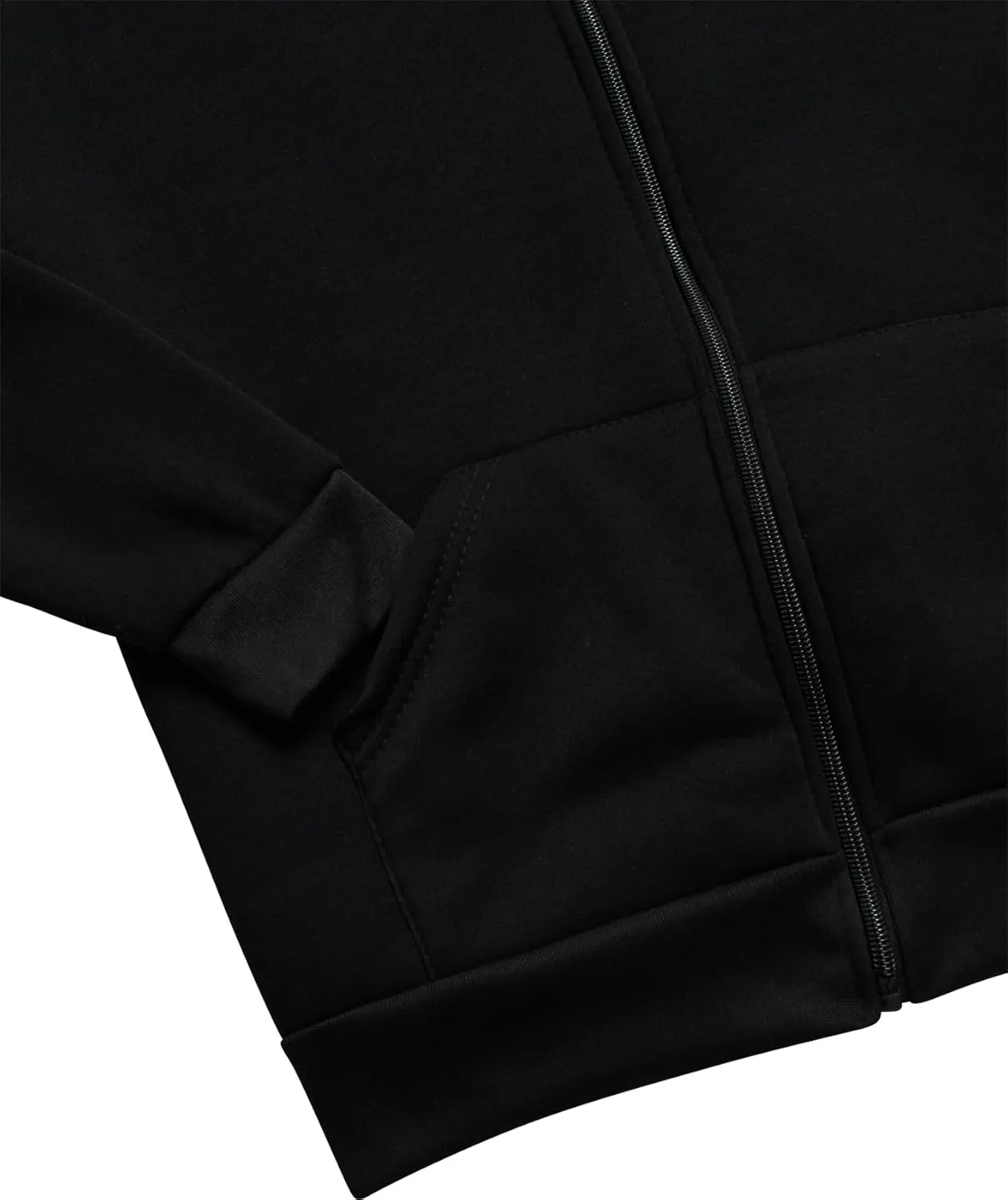 Boys' Sherpa Fleece Jogger Set - 2 Piece Basic Full Zip Fully Sherpa Lined Hoodie and Sweatpants (Size: 8-18)