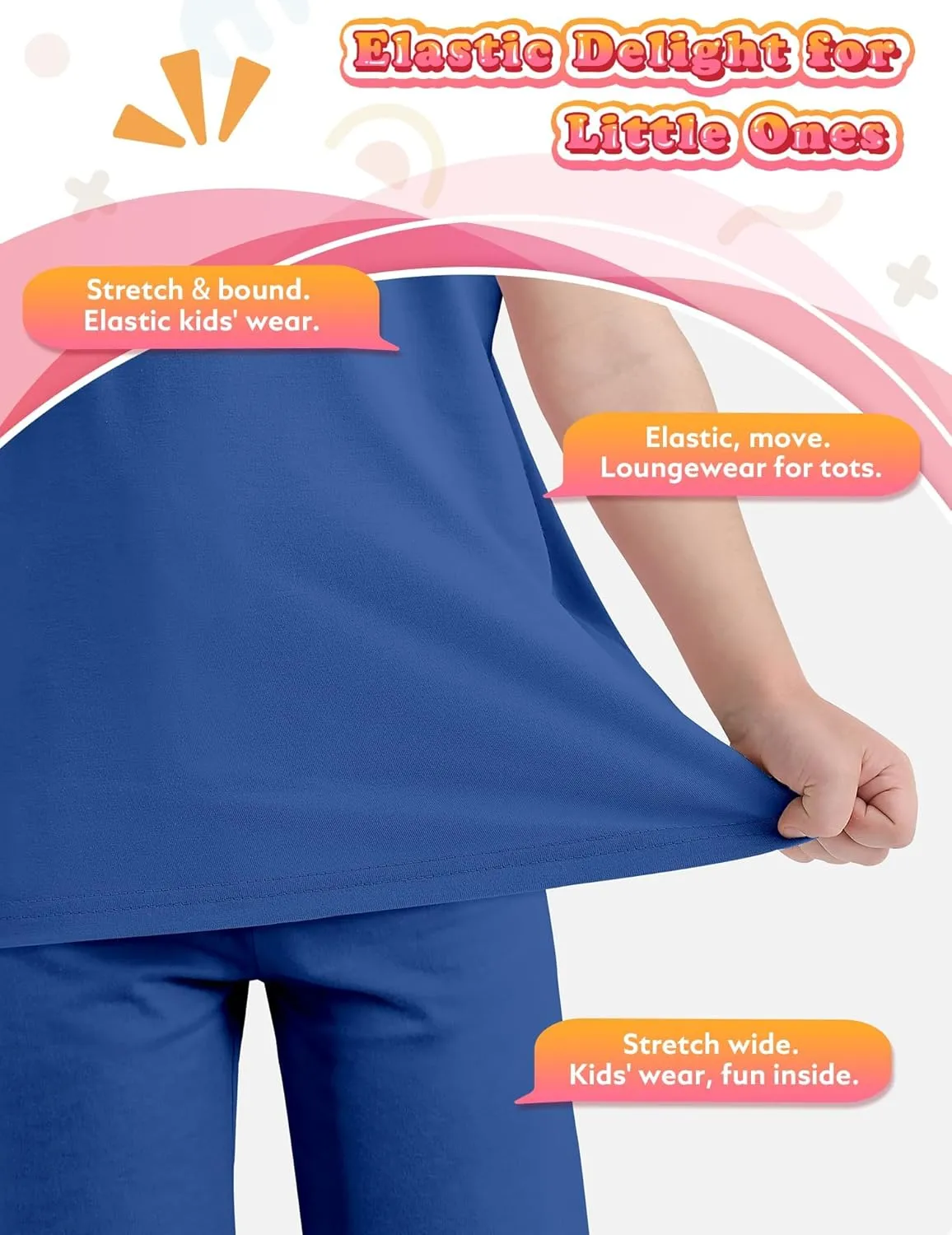 Boys Summer Outfits,Cotton Ultra-Soft T Shirt and Short Sets for Toddler Little Girl,2 Piece Kids Clothes Sets 18M-8Y