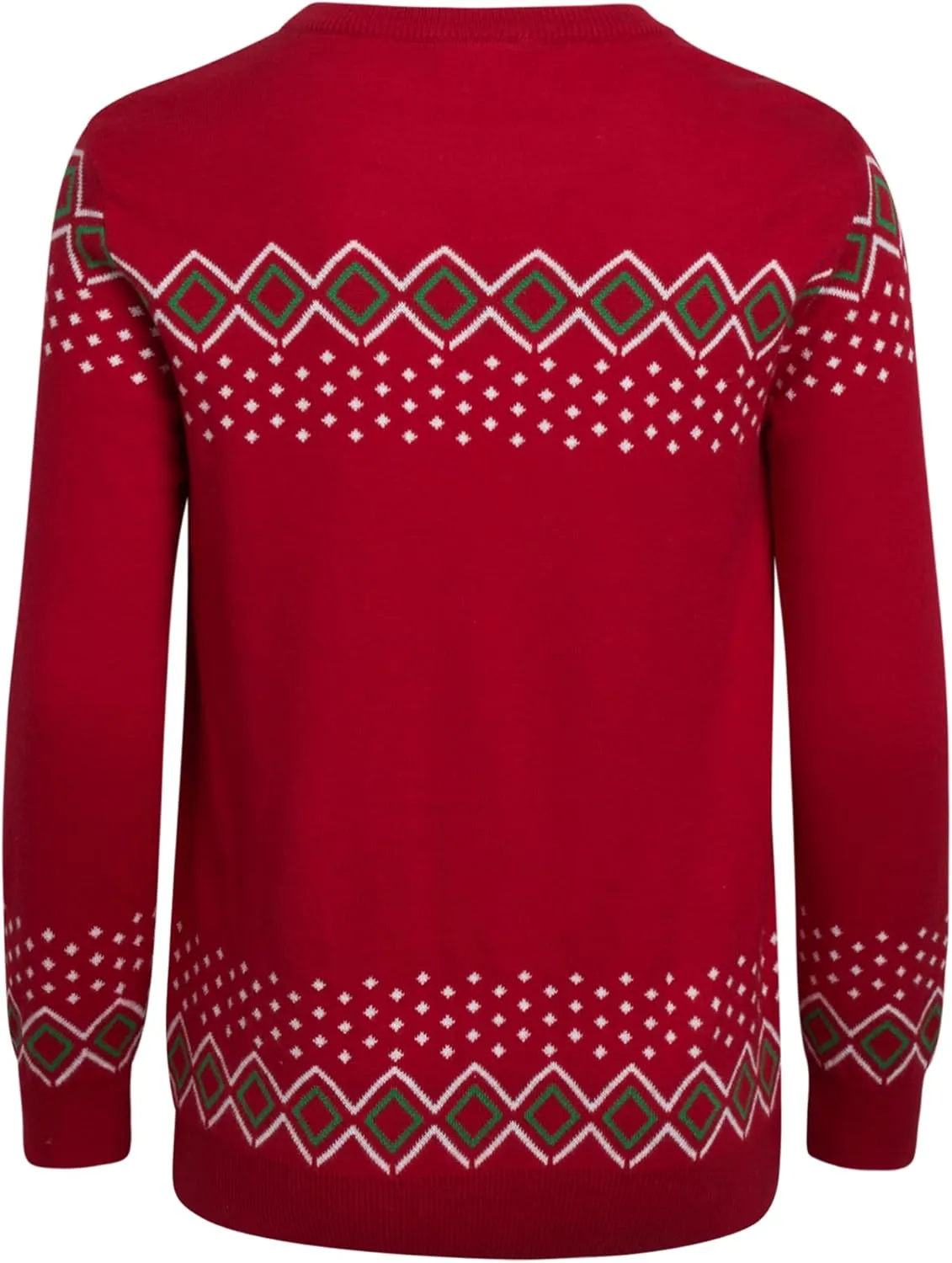 Boys' Sweater - Cozy Crewneck Pullover Santa Elf Reindeer Ugly Christmas Sweaters for Boys (Sizes: 8-16)