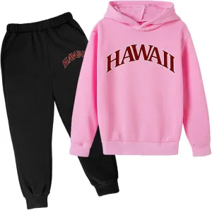 Boy's Tracksuits Long Sleeve Summer Fall Classic Lightweight Sports Sets Comfortable Letter Print Clothes