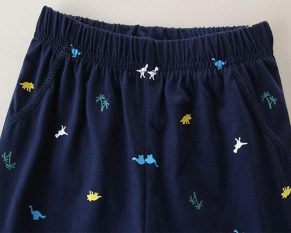 Bumeex Toddler Boys Cotton Clothing Sets Short Sleeve Tee and Shorts