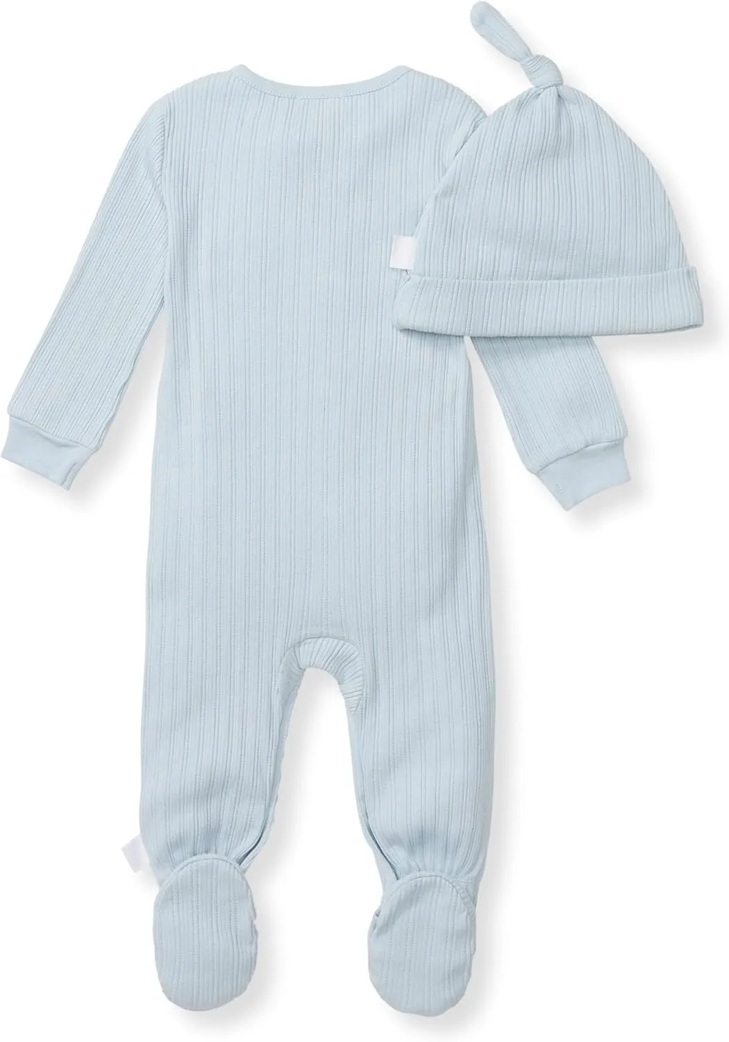 Burt's Bees Baby Baby Boys Jumpsuit, 100% Organic Cotton One-piece Short Sleeve, Long Sleeve Coverall