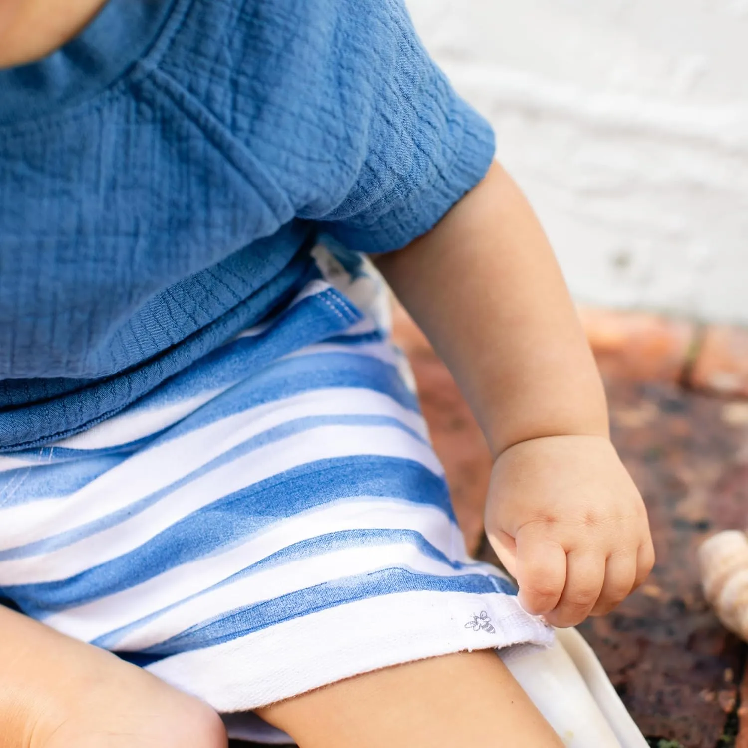 Burt's Bees Baby Baby Boys Short Sleeve Shirt and Pant Set, Top & Bottom Outfit, 100% Organic Cotton