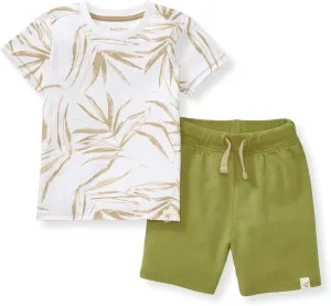 Burt's Bees Baby Baby Boys Tee and Short Set