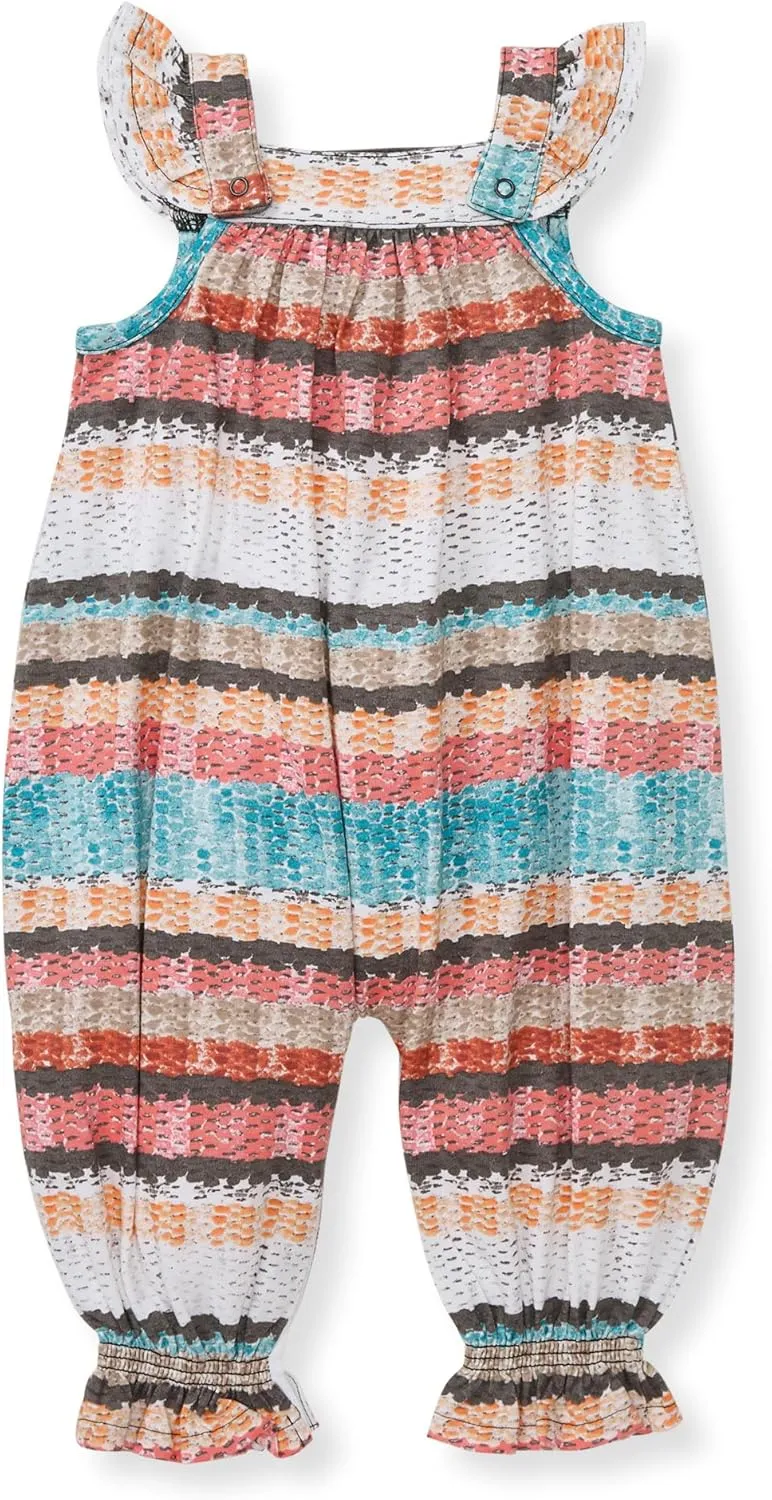 Burt's Bees Baby baby-girls Jumpsuit, 100% Organic Cotton One-piece Sleeveless Outfit Coverall