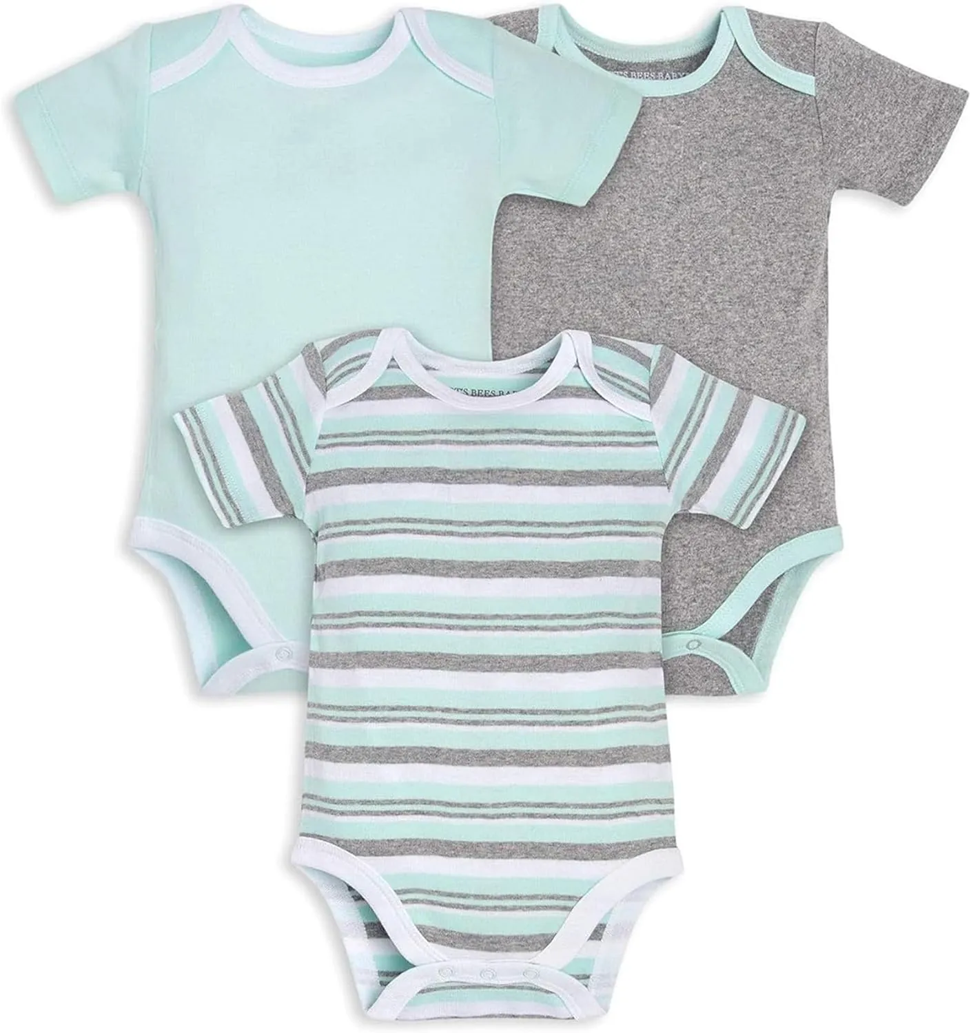 Burt's Bees Baby Girl Infant Jumpsuit - Soft, Cozy, and Breathable Fabric Newborn Essentials, Jumpsuits Made with 100% Organic Cotton for Infant Girls