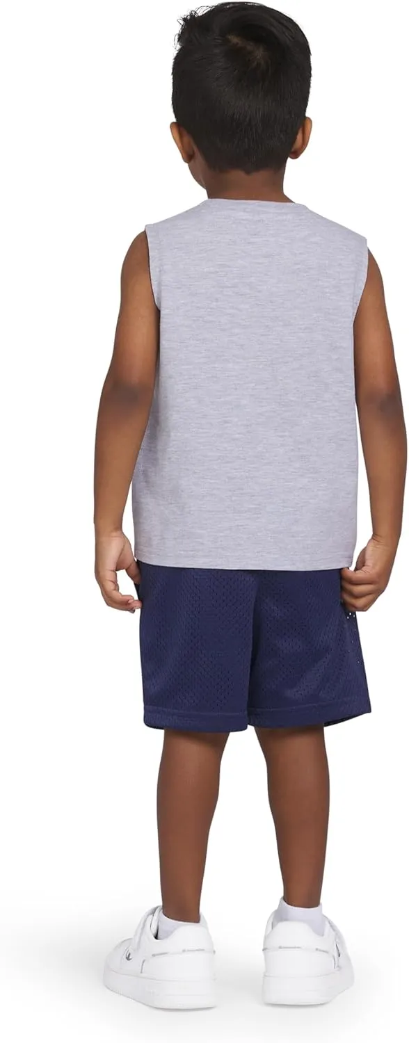Champion Boys Shorts Sets 2 Piece Tee Shirt and Athletic Shorts for Kids