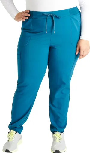 Cherokee Women Mid-Rise Pull-On Scrub Jogger Pant with 4 Pockets and Elastic Jogger Waist - CK138A
