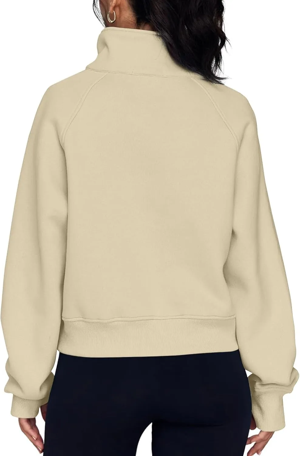 ChicCrate Half Zip Sweatshirt Women Quarter Zip Zip up Hoodie Jackets Winter Clothes Pullover 2025 Cowgirl Shirt