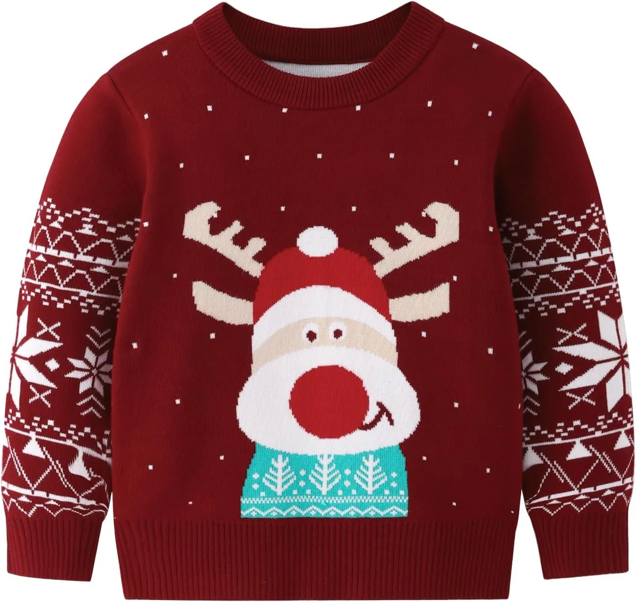 Christmas Outfit Toddler Baby Boys Girls Christmas Deer Sweater Xmas Outfit Winter Clothes