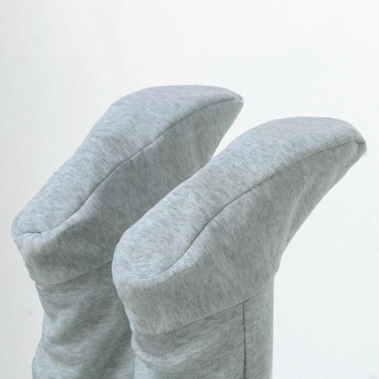 CRNTCEM Fleece Footed Pajamas for Women Adult Footed Sweatpants with Sherpa Fleece Lined Feet Winter Soft Warm Jogger Pants