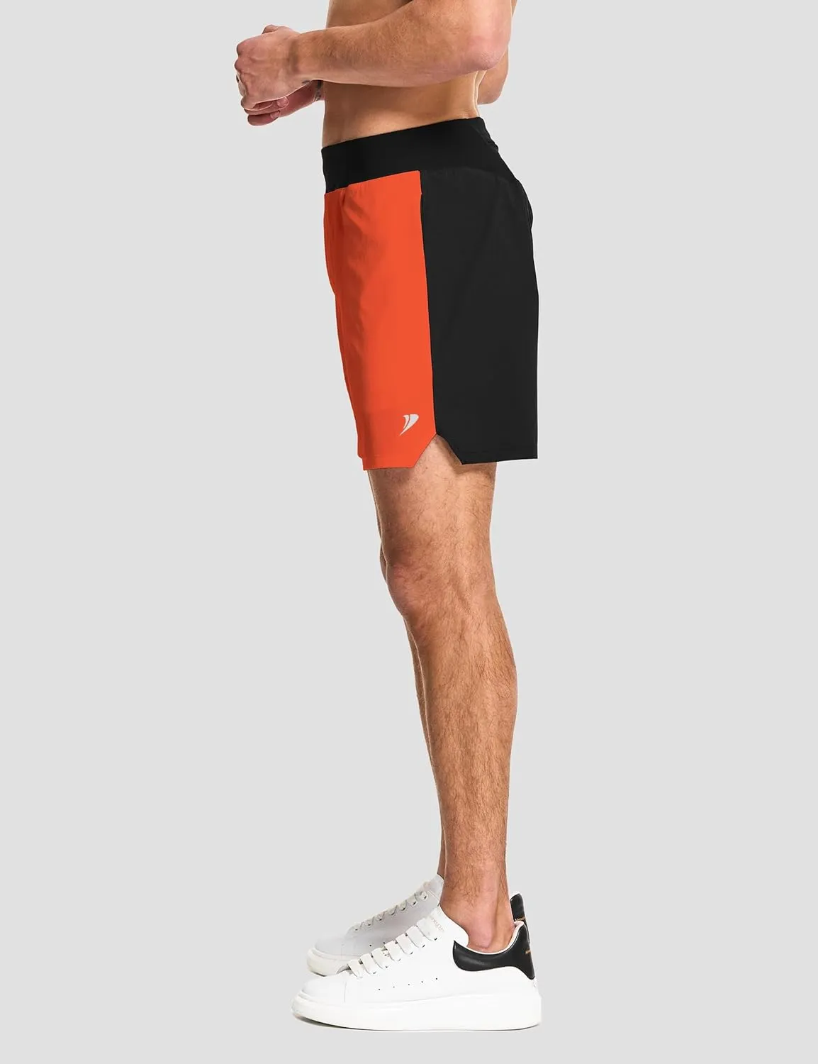 DEMOZU Men's 7 Inch Running Athletic Shorts Quick Dry Tennis Workout Gym Sports Shorts with Pockets