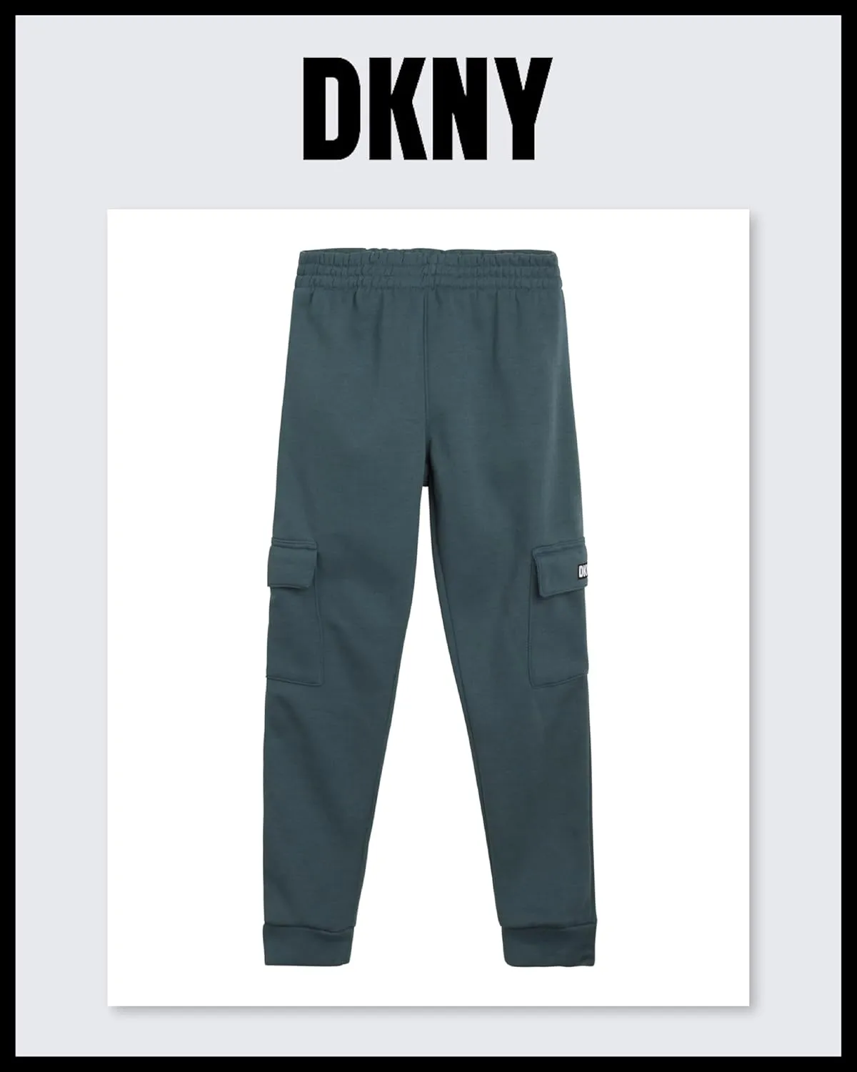 DKNY Boys' Sweatsuit Set - 2 Piece Fleece Sweatshirt and Jogger Sweatpants (Size: 4-12)