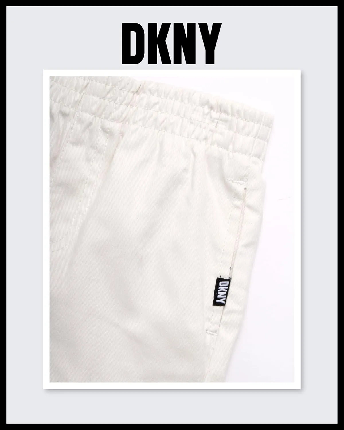 DKNY Toddler Baby Boys' Short Set - 2 Piece Short Sleeve Button Down Shirt and Matching Summer Shorts (Sizes: 2T-7)