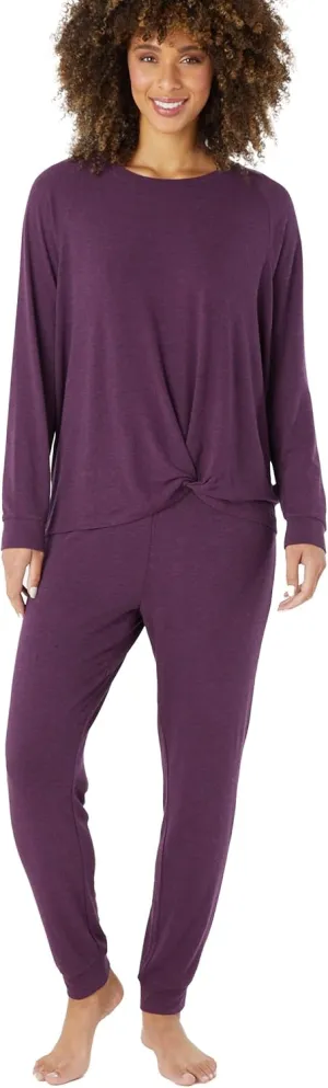 Eddie Bauer Lounge Sets for Women - Cozy Long Sleeve Shirt and Joggers Lounge Wear Sets for Women - Soft Jogger Lounge Sets