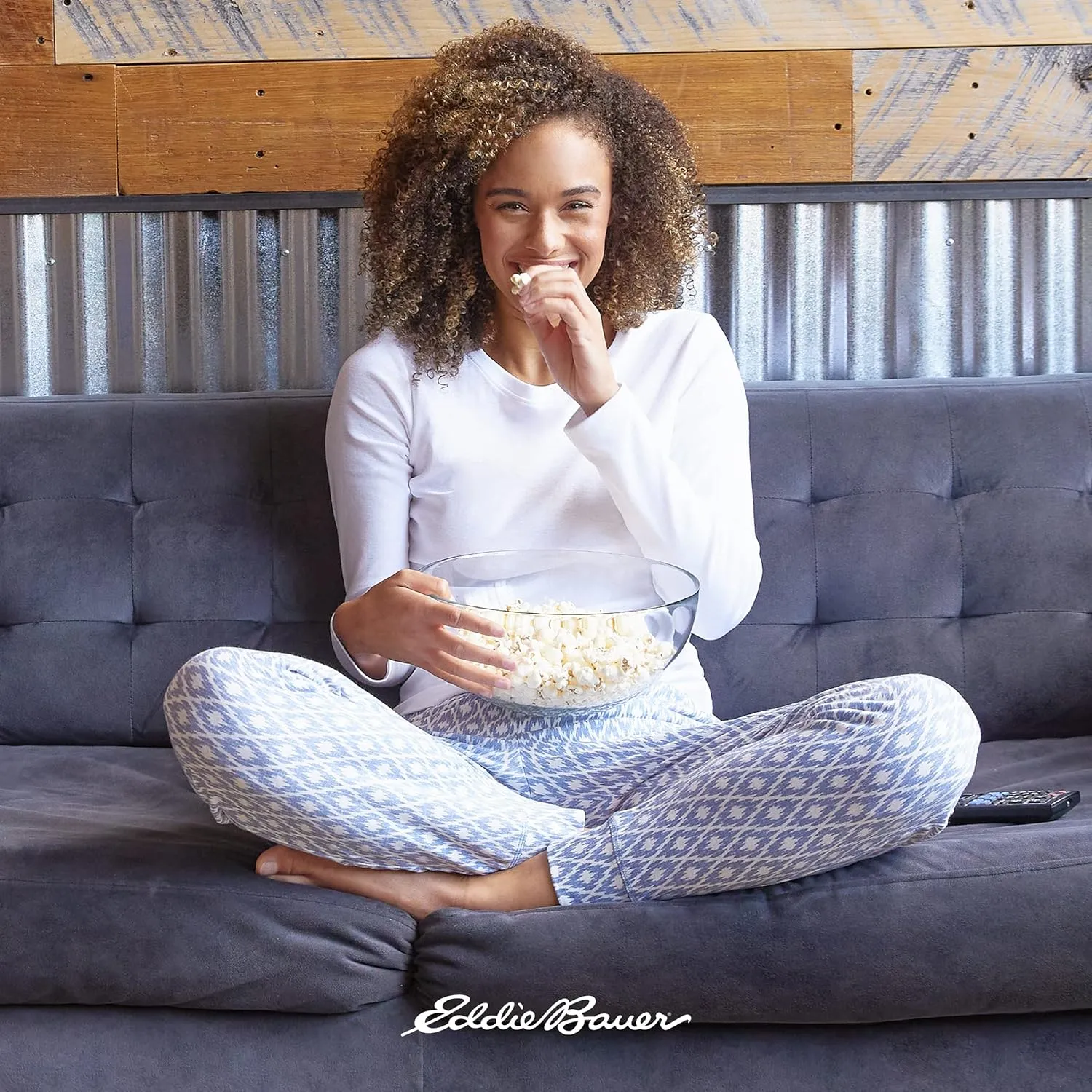 Eddie Bauer Lounge Sets for Women - Cozy Long Sleeve Shirt and Joggers Lounge Wear Sets for Women - Soft Jogger Lounge Sets