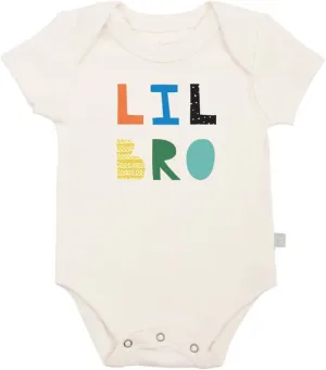 Finn   Emma Organic Cotton Graphic Baby Onesie - Gender Neutral Bodysuits for Babies 0-12 Months in Multiple Sizes and Styles