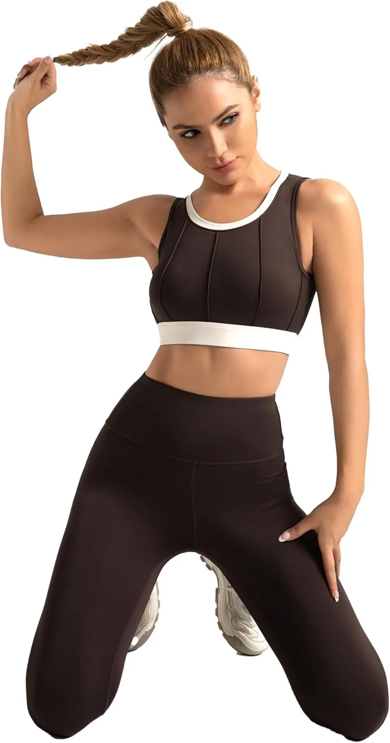 FlexiTech Daily Leggings for Women High Waisted Seamless Breathable Fabric Tummy Control