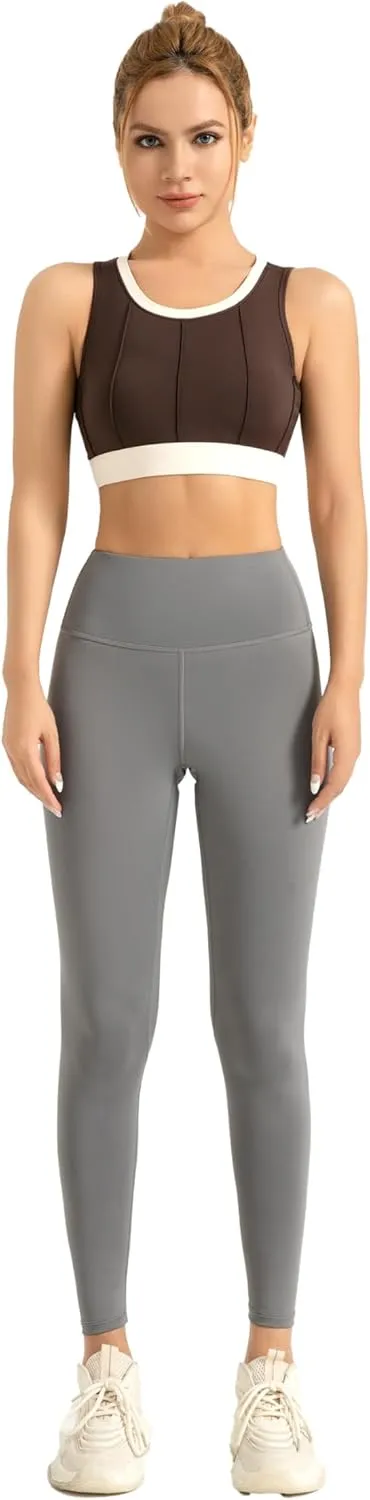 FlexiTech Daily Leggings for Women High Waisted Seamless Breathable Fabric Tummy Control