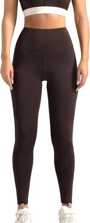 FlexiTech Daily Leggings for Women High Waisted Seamless Breathable Fabric Tummy Control