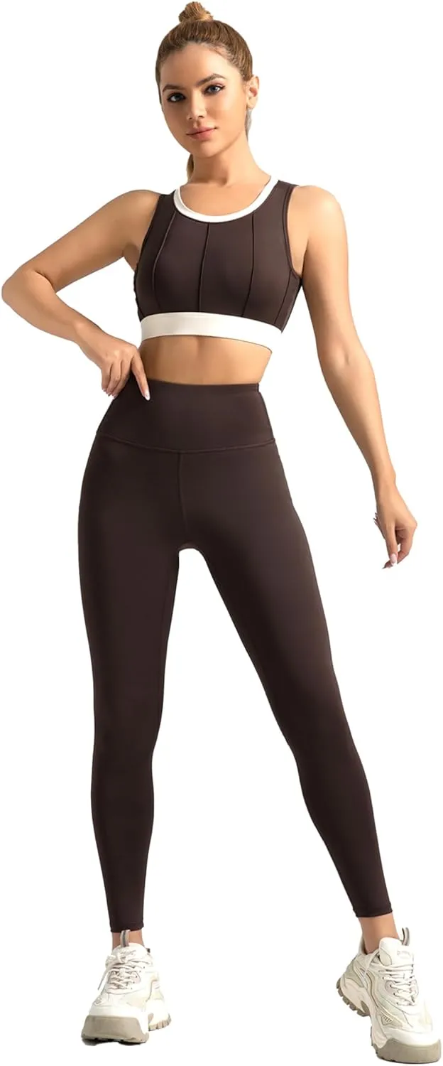 FlexiTech Daily Leggings for Women High Waisted Seamless Breathable Fabric Tummy Control