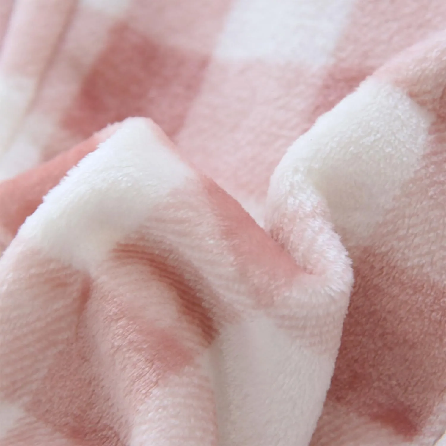 Fluffy Flannel Pajama Pants Women, Fuzzy Fleece Cozy Lounge Pants, Loose Soft Plaid Pants Elastic Waist Sleep Pants